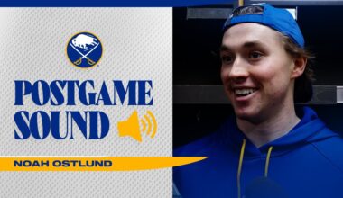 Noah Ostlund Scores BEAUTY in Buffalo Sabres Shootout Win Over Minnesota Wild | Postgame Sound