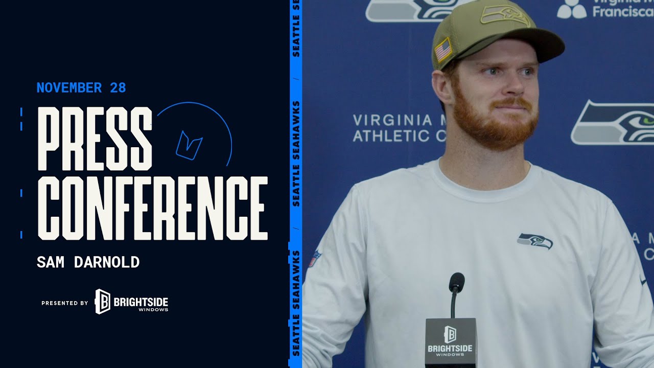 Sam Darnold: "This Will Be A Great Challenge For Us" | Seattle Seahawks