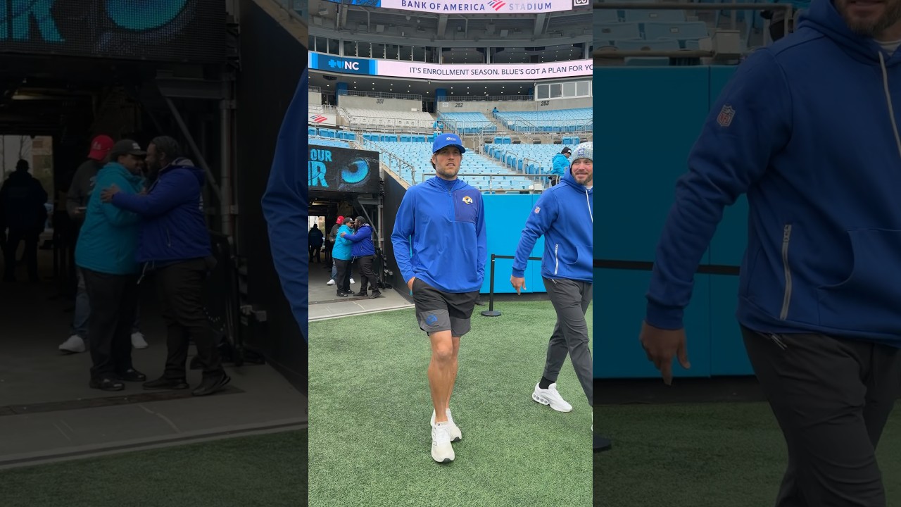 A beautiful day for some football 😌 #rams #nfl #shorts