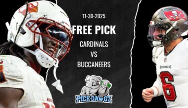 Arizona Cardinals vs Tampa Bay Buccaneers 11/30/25 NFL Pick & Prediction | NFL Week 13