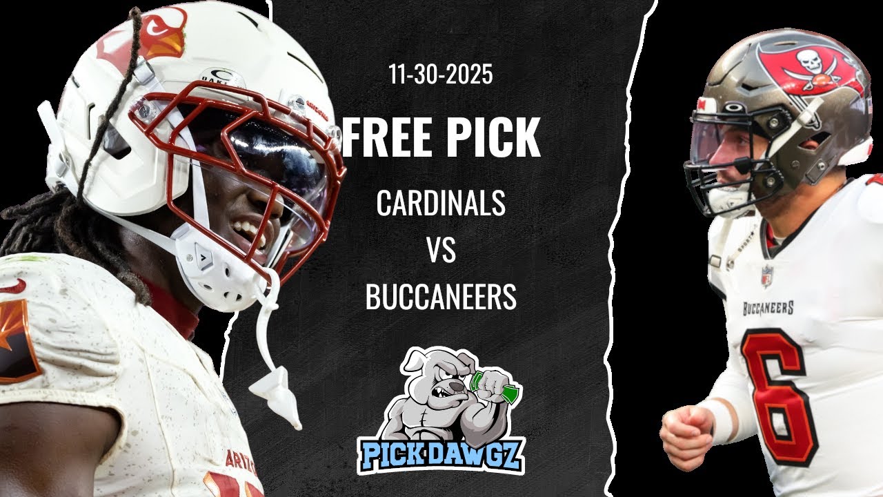 Arizona Cardinals vs Tampa Bay Buccaneers 11/30/25 NFL Pick & Prediction | NFL Week 13