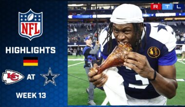 Thanksgiving Football | Kansas City Chiefs at Dallas Cowboys | 🇩🇪 NFL Highlights | RTL Sport