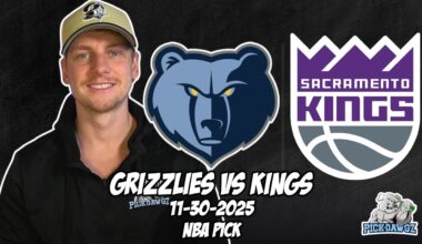 Memphis Grizzlies vs Sacramento Kings 11/30/25 NBA Free Picks & Prediction | NBA Betting Tips