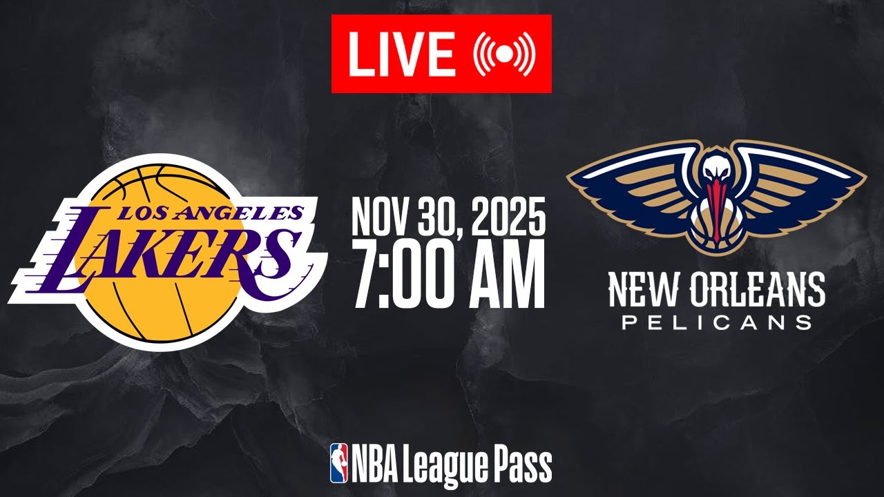 NBA LIVE! Los Angeles Lakers vs New Orleans Pelicans | November 30, 2025 NBA Today NBA 2K26 Gameplay