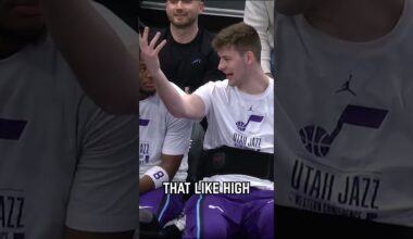 Flip mic’d up for the win against the Kings 🎙️#nba #utahjazz #kylefilipowski #micdup #nbahighlights