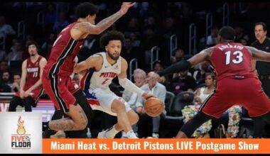 Miami Heat: Furious comeback falls short vs. Detroit Pistons | Five on the Floor