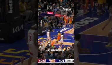 the shot to tie it from KING KON #charlottehornets #konknueppel #nba