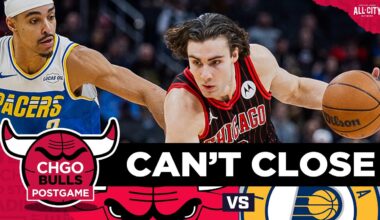 BULLS POSTGAME: Pascal Siakam Hits DAGGER as Chicago Bulls Lose to Pacers | CHGO Bulls Podcast