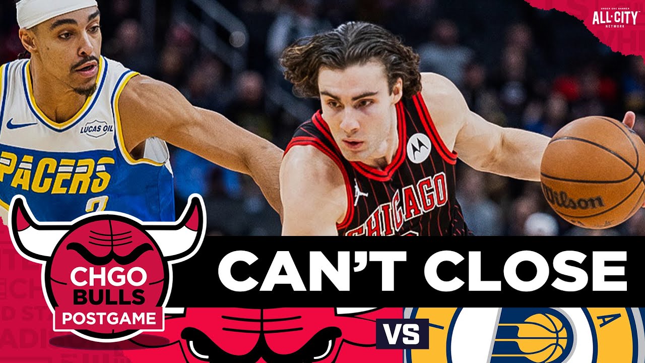 BULLS POSTGAME: Pascal Siakam Hits DAGGER as Chicago Bulls Lose to Pacers | CHGO Bulls Podcast