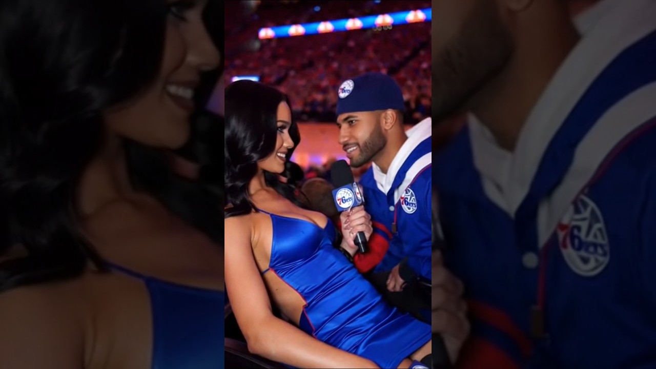 NBA Reporter Fan Interview - Wells Fargo Center #nba #nbahighlights #philadelphia76ers #funnyshorts
