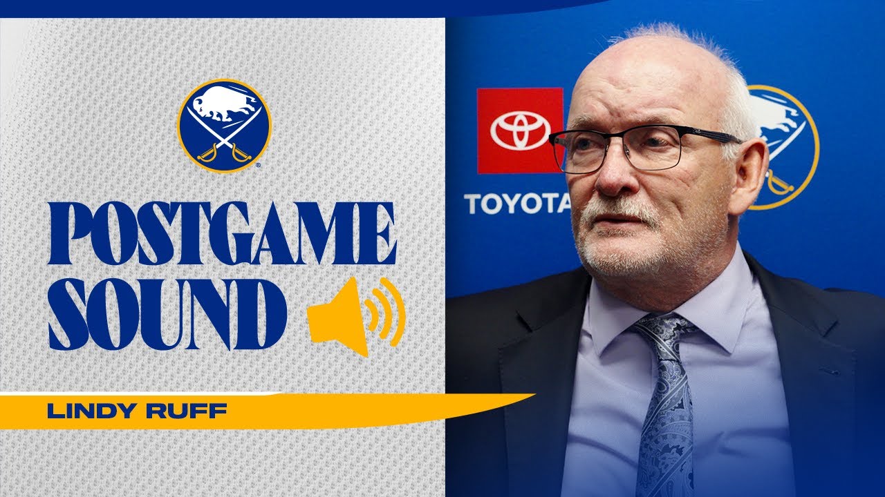 "He's Got Some Sick Moves" | Lindy Ruff On Noah Ostlund's Shootout Goal | Buffalo Sabres Beat Wild