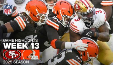 San Francisco 49ers vs. Cleveland Browns Game Highlights | NFL 2025 Season Week 13