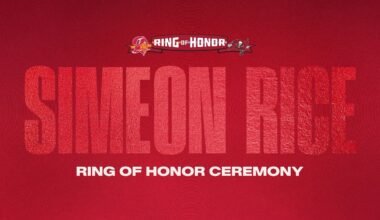 Simeon Rice Ring of Honor Ceremony | Tampa Bay Buccaneers