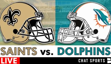 Saints vs. Dolphins Live Streaming Scoreboard, Free Play-By-Play, Highlights | 2025 NFL Week 13