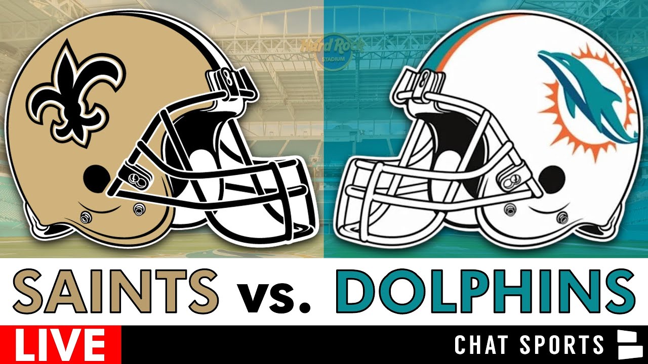 Saints vs. Dolphins Live Streaming Scoreboard, Free Play-By-Play, Highlights | 2025 NFL Week 13