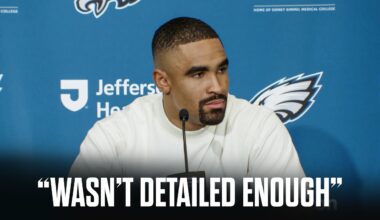 Jalen Hurts on Loss to Chicago Bears