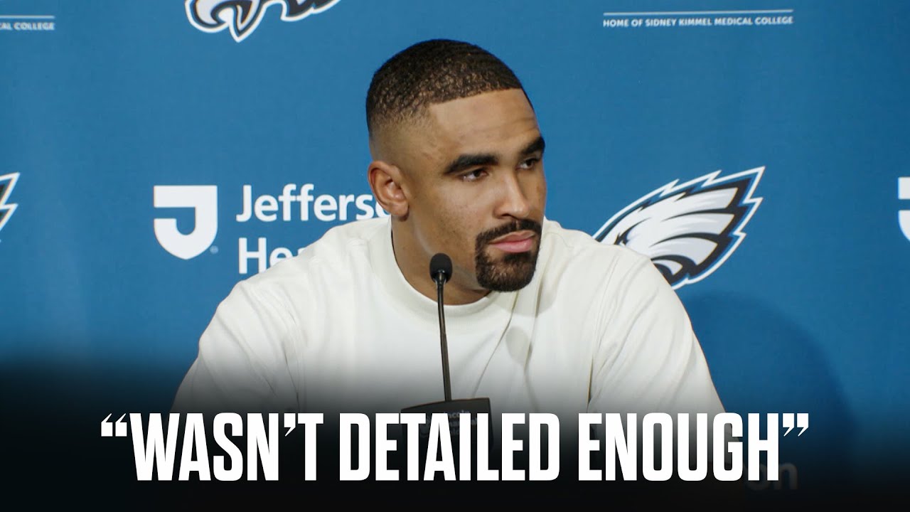 Jalen Hurts on Loss to Chicago Bears