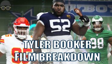 ✭ Dallas Cowboys rookie Tyler Booker WHOOPS all pro Dts, Jalen Carter & Chris Jones ||  Film Session
