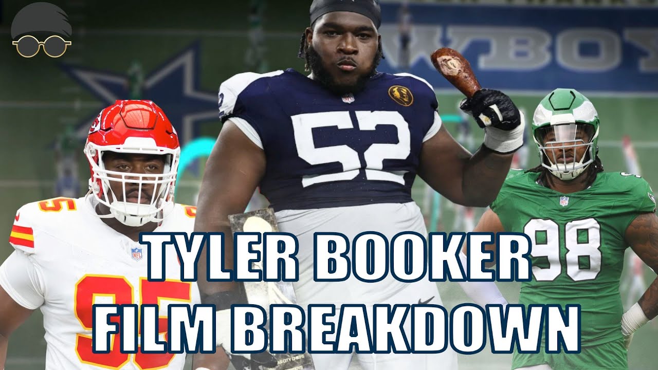 ✭ Dallas Cowboys rookie Tyler Booker WHOOPS all pro Dts, Jalen Carter & Chris Jones ||  Film Session