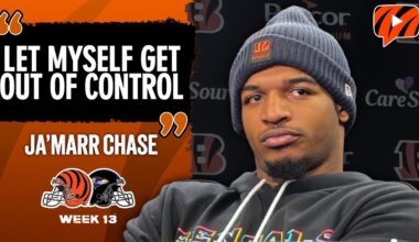 Ja'Marr Chase on His Suspension for Spitting on Jalen Ramsey, Joe Burrow's Return and more