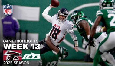 Atlanta Falcons vs. New York Jets Game Highlights | NFL 2025 Season Week 13