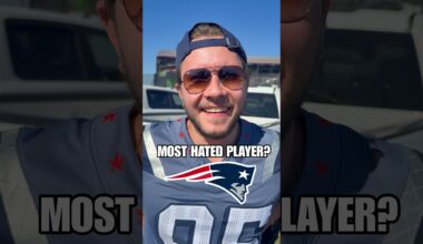 Which player do New England Patriots fans HATE most??? #patriots #ravens #giants #bills #nfl #shorts