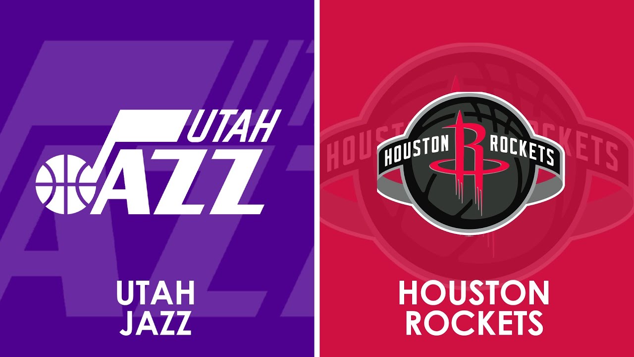 Utah Jazz vs Houston Rockets NBA Live Scoreboard