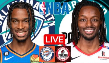 LIVE: OKLAHOMA CITY THUNDER vs PORTLAND TRAIL BLAZERS | NBA | PLAY BY PLAY | SCOREBOARD