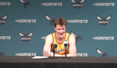 Hornets vs Raptors | Kon Knueppel Postgame Availability | 11/29/2025