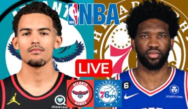 LIVE: ATLANTA HAWKS vs PHILADELPHIA 76ERS | NBA | PLAY BY PLAY | SCOREBOARD
