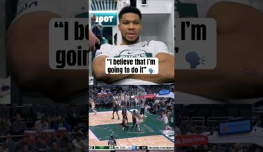 Giannis on chasing the NBA scoring record 👀