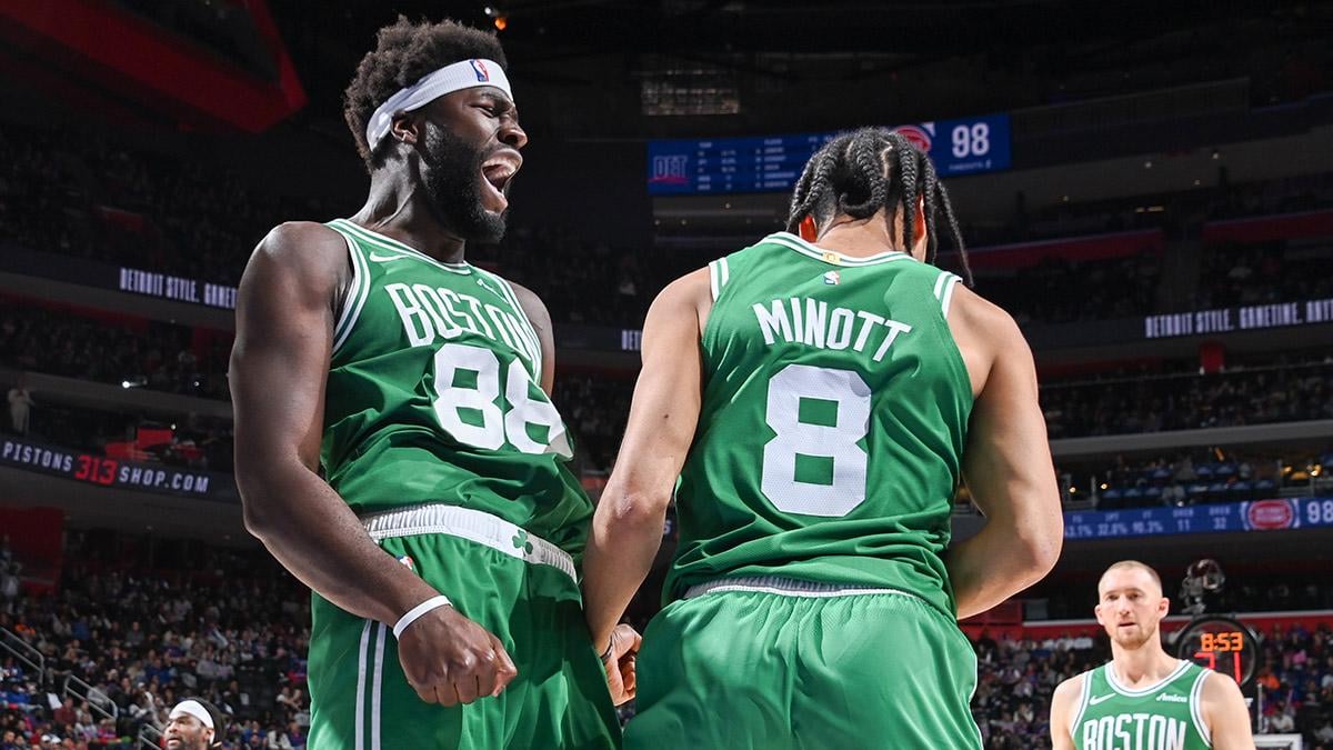 [Forsberg] An unexpected combo is filling Celtics' frontcourt void