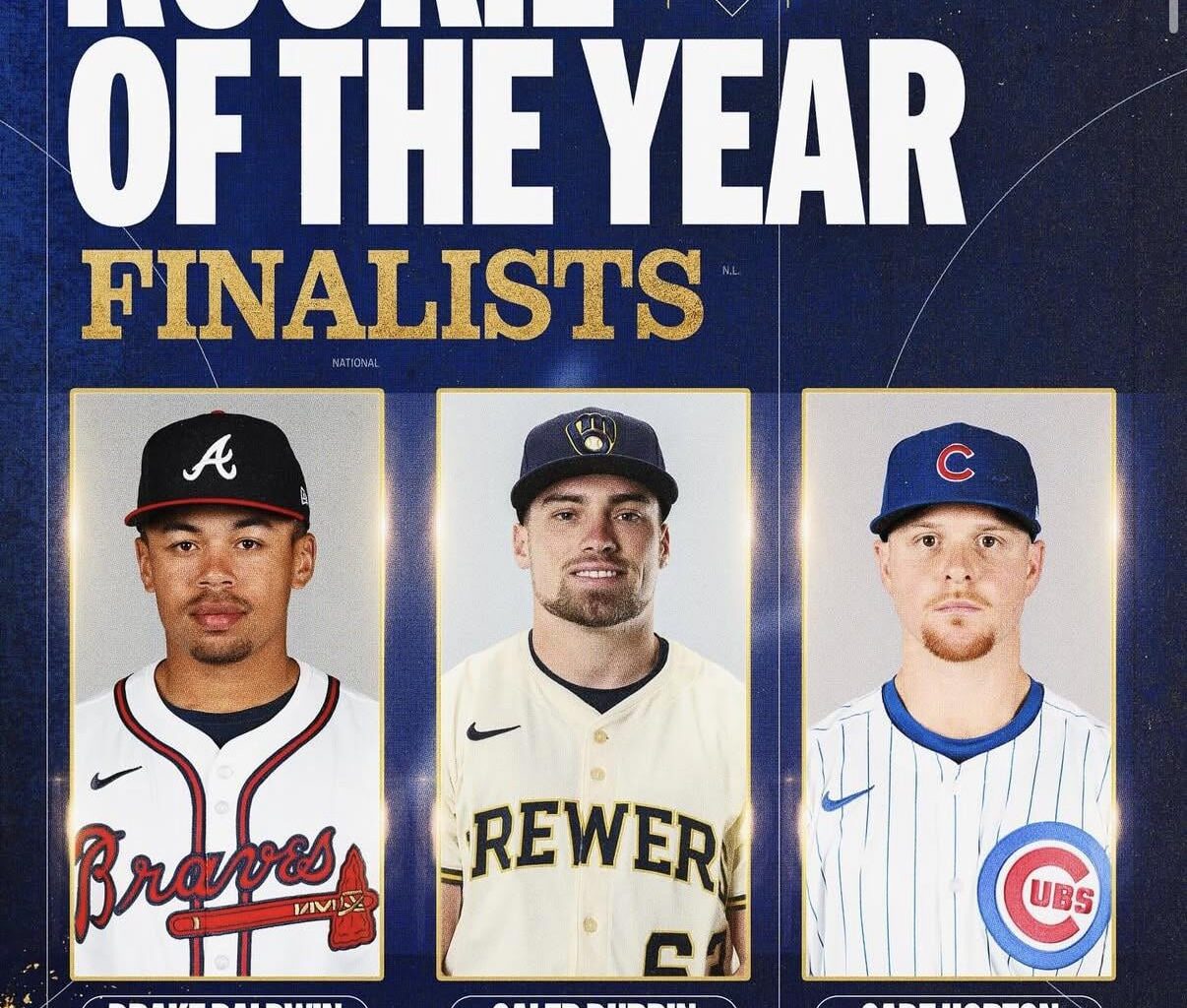 ROTY - Caleb Durbin. Thank you Devin Williams