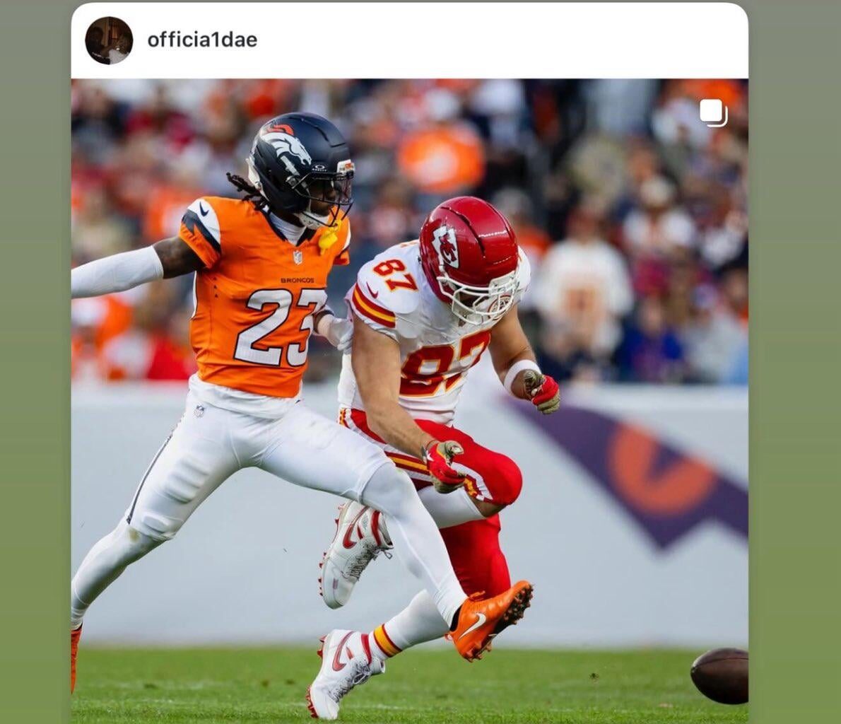 Jahdae Barron's Recent Instagram Story