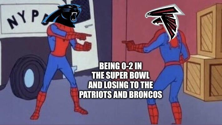 Being 0-2 in the superbowl and losing to the patriots and broncos