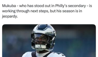 [Fowler] Andrew Mukuba suffered an ankle fracture