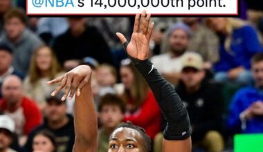 Ayo Scored the 14,000,000 point in the NBA