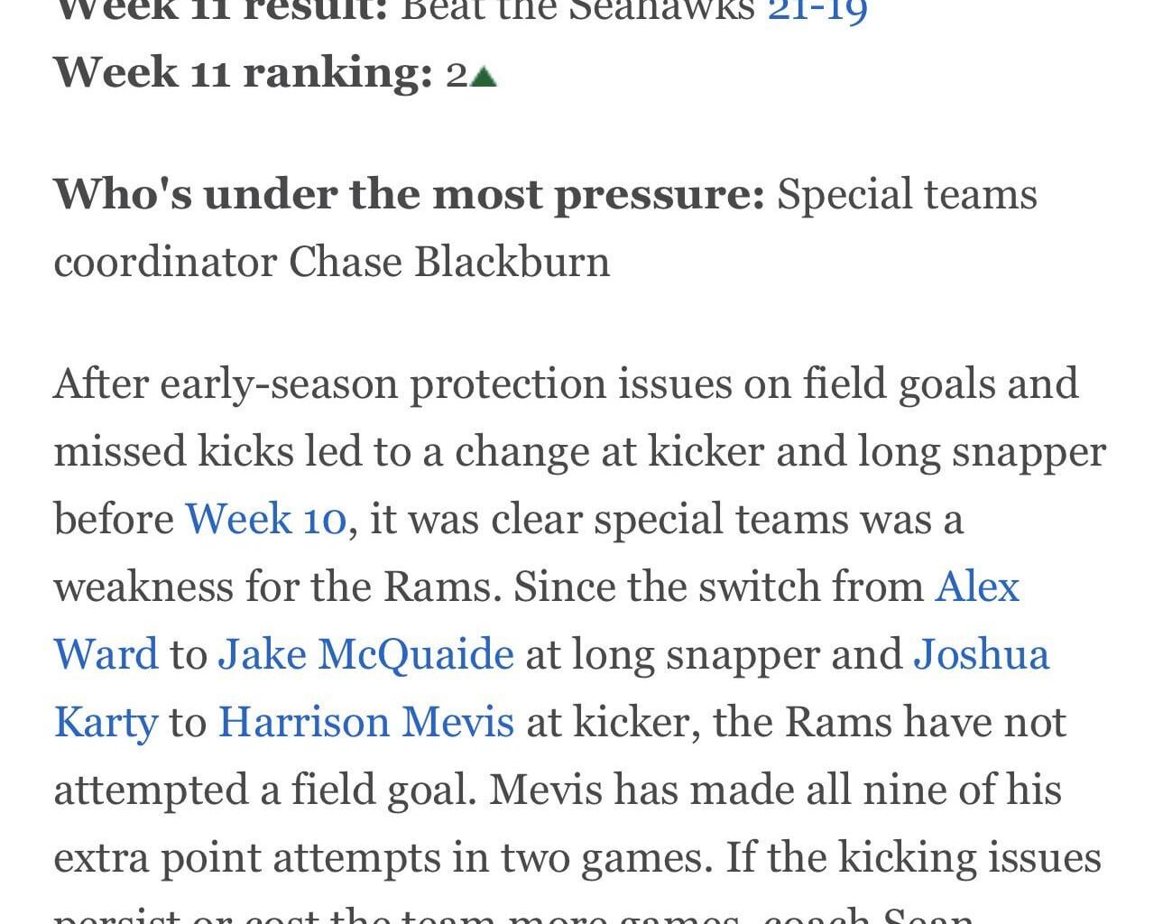 #1 on ESPN power rankings!