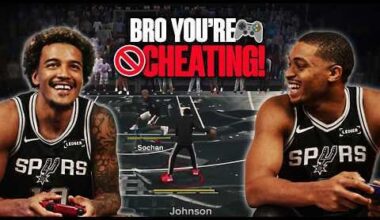 Keldon Johnson vs Jeremy Sochan in NBA 2K Gets HEATED!