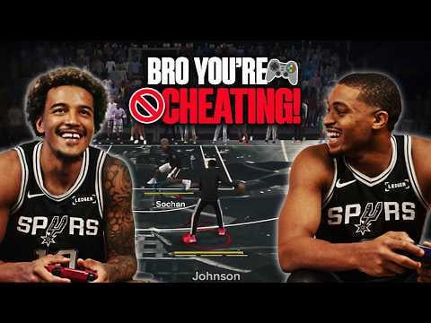 Keldon Johnson vs Jeremy Sochan in NBA 2K Gets HEATED!