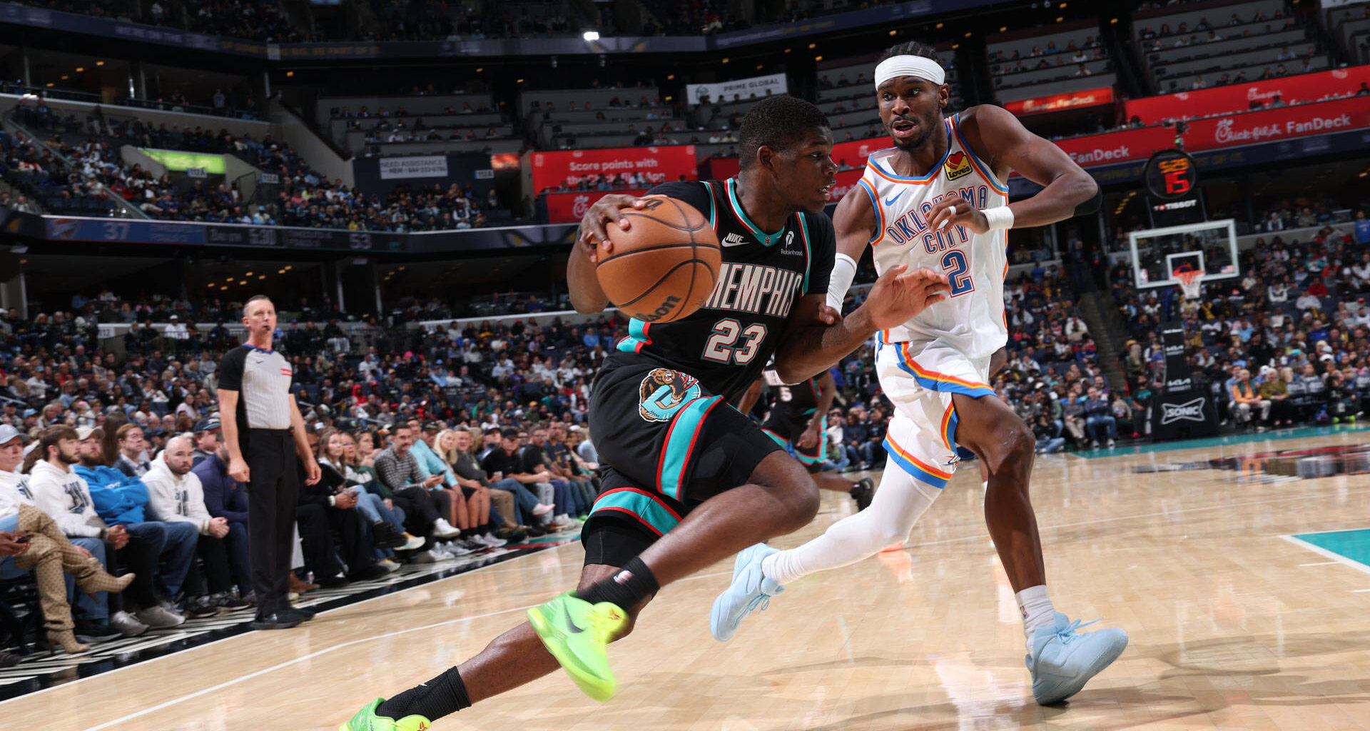 Grizzlies Fall to Thunder, 114–100, in Final Game of Home Stand - NBA