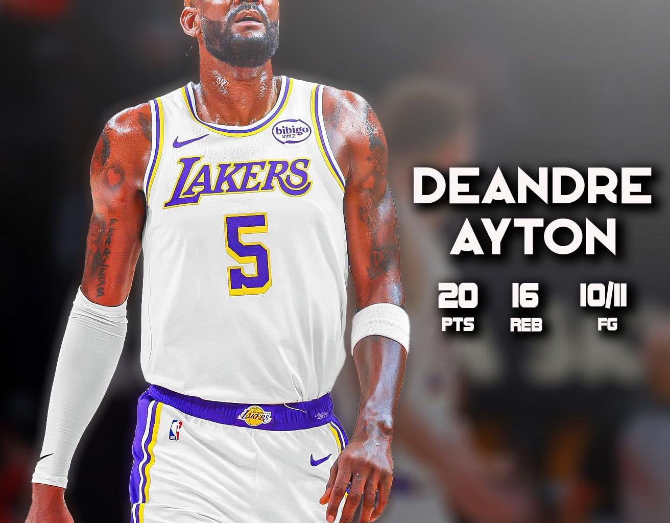 LOVING HIS GAME SO FAR THIS SEASON