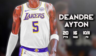 LOVING HIS GAME SO FAR THIS SEASON