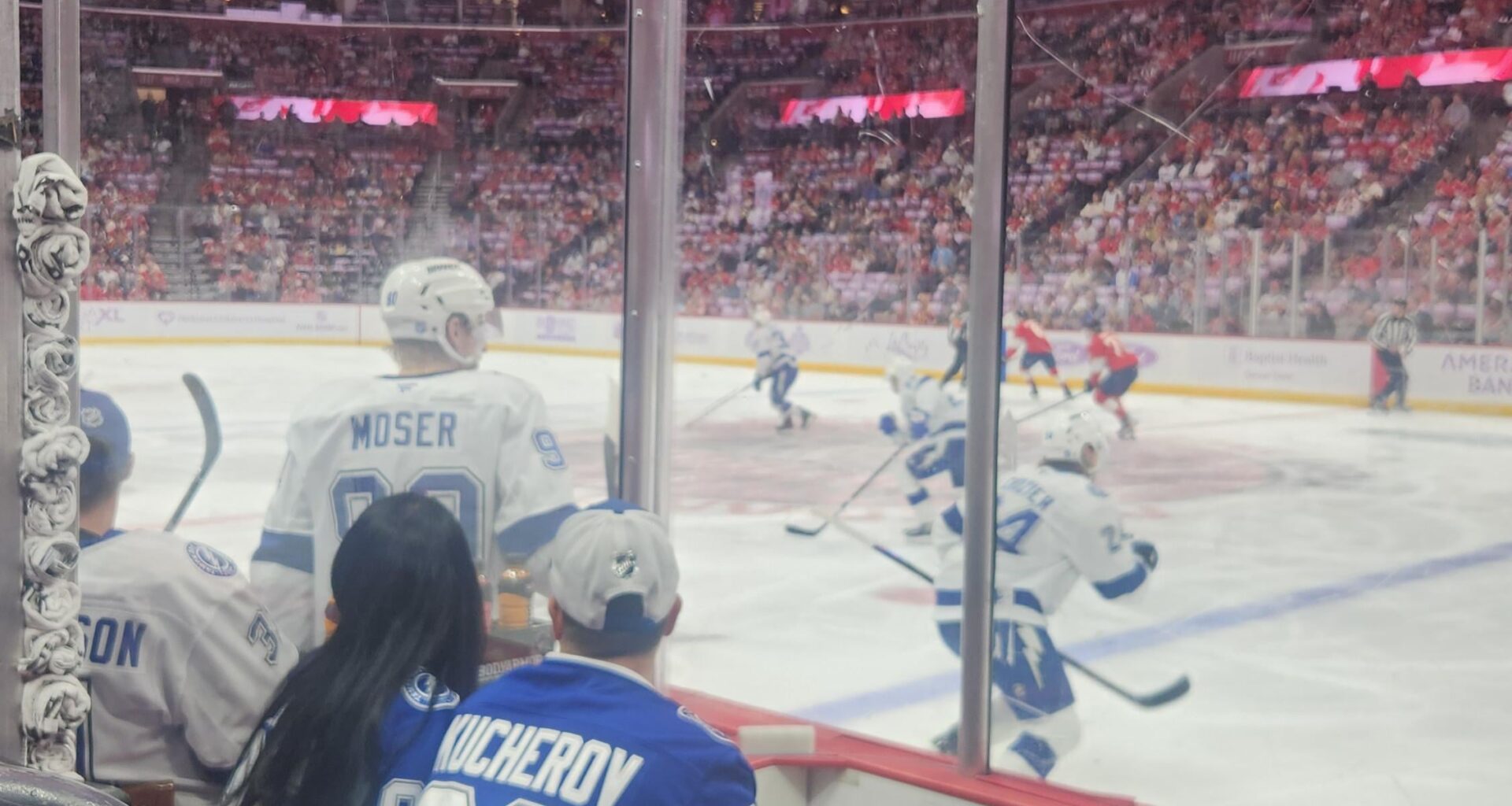 Checking in from enemy territory