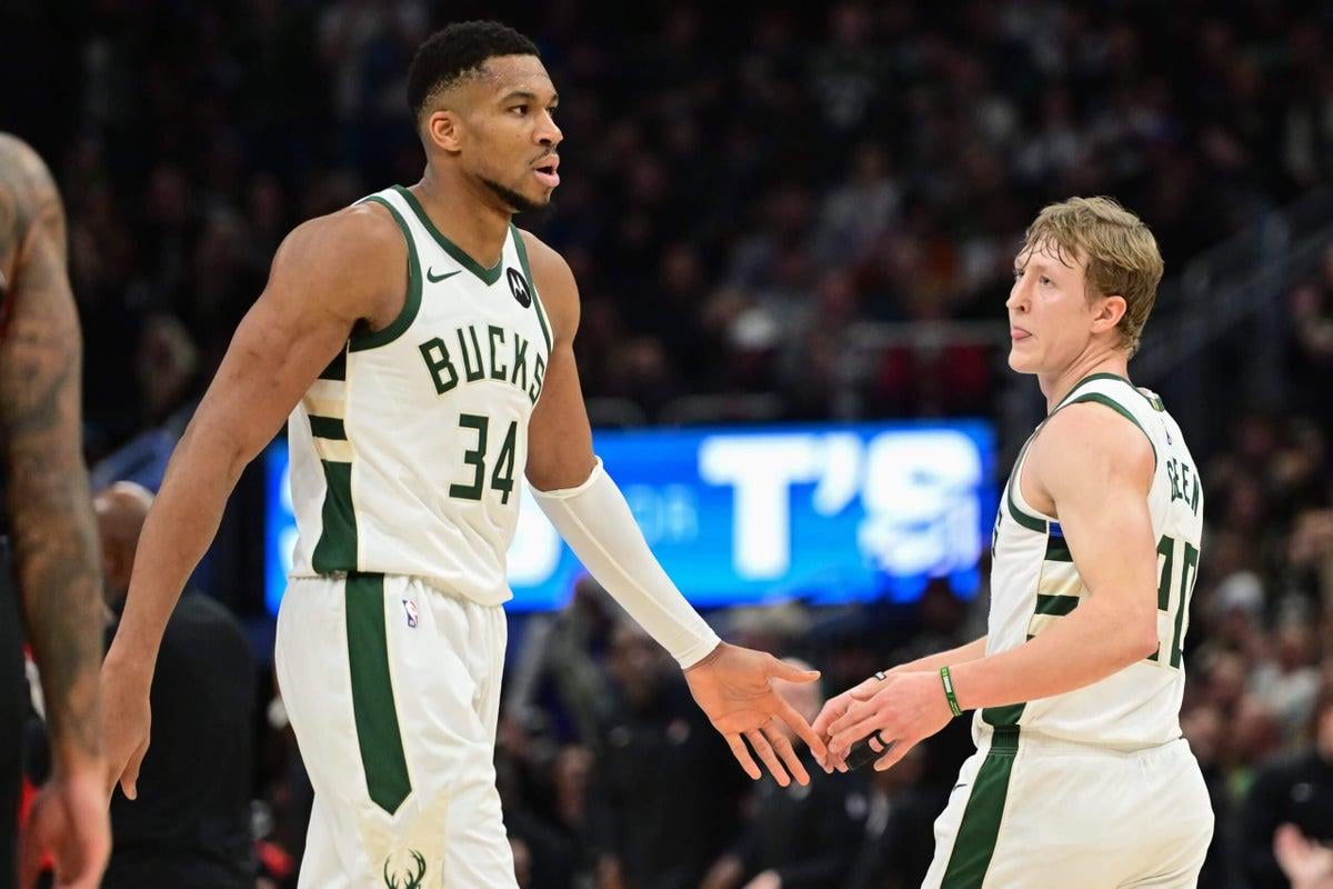 [Katz] Coach Doc Rivers has paired the two together often... When [Giannis and AJ Green] share the floor, Milwaukee averages an unstoppable 128 points per 100 possessions, according to Cleaning the Glass. For context, that’s more efficient than a Stephen Curry 3-pointer.