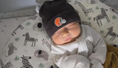 My little girl is 1-0 as a Browns fans!