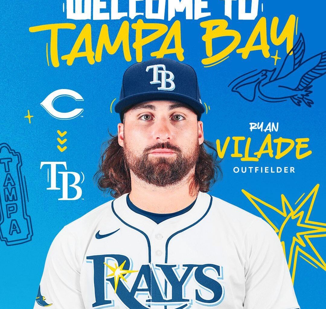 Utility man Ryan Vilade is the Rays’ first off-season acquisition