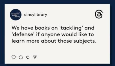 Cincy Library Roasts the Bengals