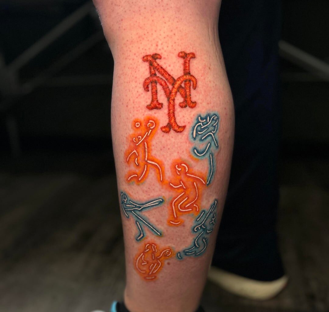 Mets Tattoo for my Birthday