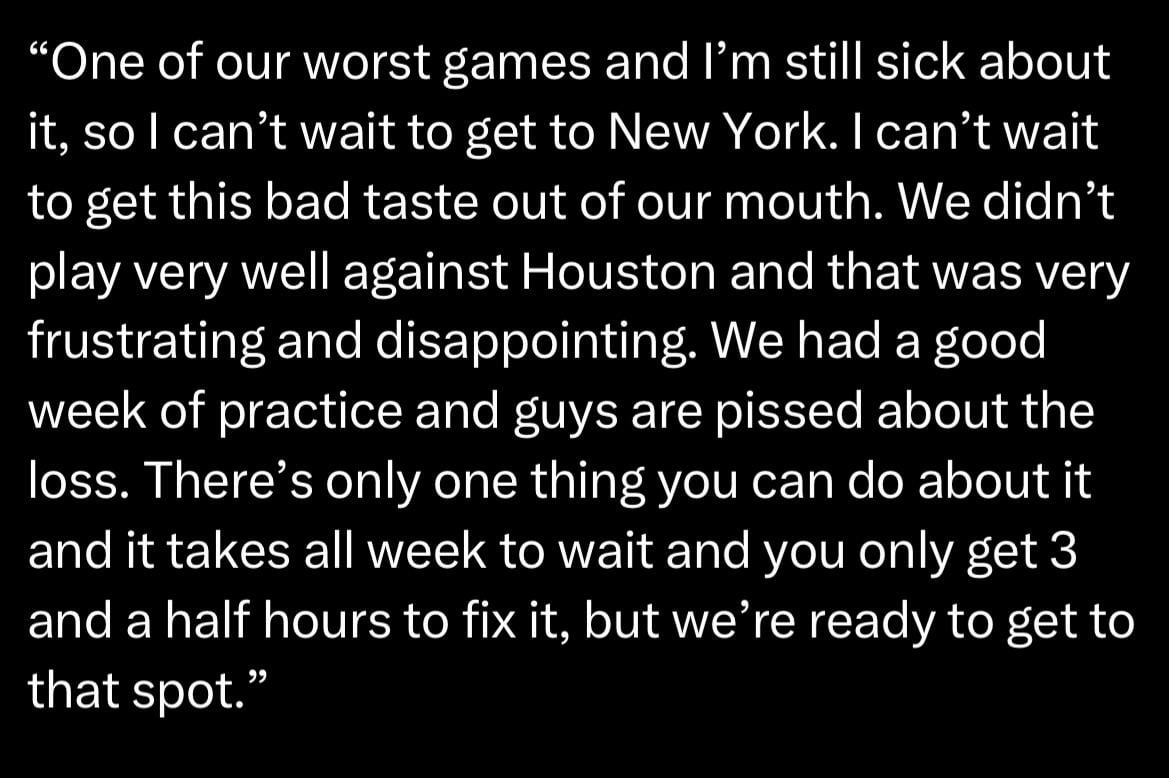 Kyle Shanahan on the loss to the Texans